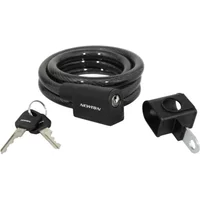 Velo Store - UK Spiral bike lock with key and holder P2R | Extra 10% off with Subscription, Postage £16.79 to UK Fedex.