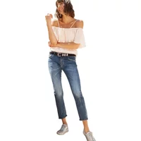 Women's boyfit jeans Le temps des cerises Sea 200/43