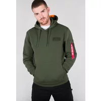 Hoodie Alpha Industries Red Stripe