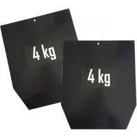 Plaques acier pour gilet pro Sveltus