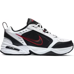 Nike Air Monarch Iv, Scarpe Da Ginnastica Uomo, Bianco White Black Varsity Red 445, 44.5 Eu