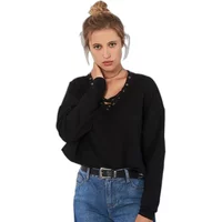 Pull col V lace femme 24 Colours