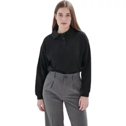 Women's Long-Sleeved Polo Shirt 24 Colours