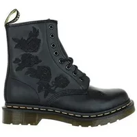 Stiefeletten mit Blumenstickerei Frau Dr Martens 1460 Vonda Mono Stiefeletten mit Blumenstickerei Frau Dr Martens 1460 Vonda Mono