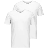 V-Ausschnitt T-Shirt Jack & Jones Basic (x2)