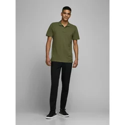 Jack & Jones Mens Short Sleeve Polo Olive Night Xl