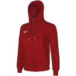 Mizuno Sweat Fz - Felpa Con Cappuccio Da Uomo Red Xl, Colore: Rosso, Xl Mizuno Sweat Fz - Felpa Con Cappuccio Da Uomo Red Xl, Colore: Rosso, Xl
