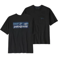 T-Shirt Patagonia Boardshort Logo Pocket Responsibili