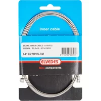 Velo Store - UK Brake cable 1x19 stainless steel wire ø1,5mm v-head ø5,5x10 and t-nipple Elvedes | Extra 10% off with Subscription, Postage £16.79 to UK Fedex.