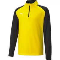 Sweatshirt 1/4 Reißverschluss Kind Puma teamLIGA