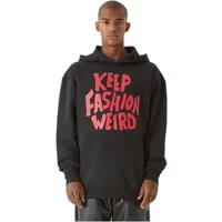 Hooded sweatshirt 9N1M SENSE Keep Weird Fashion