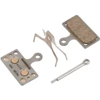 Velo Store - UK Pair of metal and spring bicycle brake pads with cotter pin Shimano G04Ti-MX | Extra 10% off with Subscription, Postage £16.79 to UK Fedex.