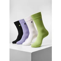 Pack of 4 socks Urban Classics coeur (x4)