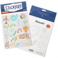 Velo Store - UK Children's helmet stickers Thousand | Extra 10% off with Subscription, Postage £16.79 to UK Fedex.