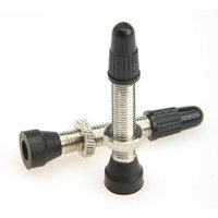 Velo Store - UK Pair of tubeless brass valves with removable obut Parts 8.3 | Extra 10% off with Subscription, Postage £16.79 to UK Fedex.