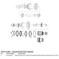 Velo Store - UK Front wheel axle ends Zipp cognition db 12x100 | Extra 10% off with Subscription, Postage £16.79 to UK Fedex.