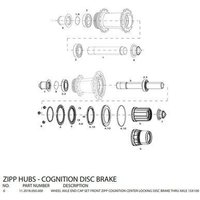Velo Store - UK Front wheel axle ends Zipp cognition db 15x100 | Extra 10% off with Subscription, Postage £16.79 to UK Fedex.