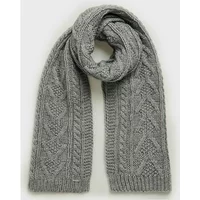women's cable knit scarf Superdry Lux