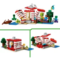 La maison en tnt de la jungle minecraft Lego