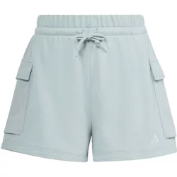 Women's Cargo Pocket Shorts Adidas Essentials Small Logo