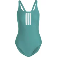 Women's V-back one-piece swimsuit adidas 3-Stripes image 2