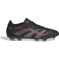 adidas Predator Pro FG Noir Gris Rouge Chaussures de football adidas Predator Pro FG