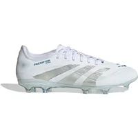 adidas Predator Pro FG Blanc Bleu Gris Chaussures de football adidas Predator Pro FG