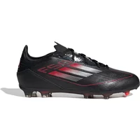 adidas F50 Elite FG Kids Noir Gris Rouge Chaussures de football enfant adidas F50 Elite FG