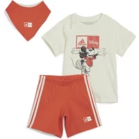 Set aus T-Shirt, Shorts und Lätzchen, Baby adidas Disney Mickey Mouse Set aus T-Shirt, Shorts und Lätzchen, Baby adidas Disney Mickey Mouse