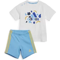 Set aus T-Shirt und Shorts mit Aufdruck, Baby adidas Essentials Set aus T-Shirt und Shorts mit Aufdruck, Baby adidas Essentials