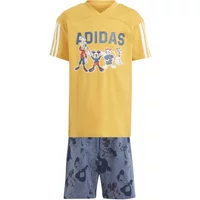 Conjunto de t-shirt e calções para bebé adidas Disney Mickey Mouse