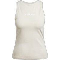 Damen Slim Cotton Top adidas Essentials Linear Damen Slim Cotton Top adidas Essentials Linear