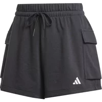 Women's cargo pocket shorts adidas Essentials Small Logo Feelcozy