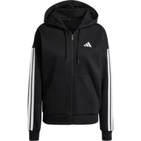Women's zip-up fleece hoodie adidas Essentials 3-Stripes