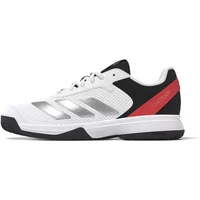 adidas Courtfash Junior Blanc Noir Rouge Chaussures de tennis enfant adidas Courtflash