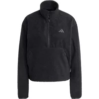 Women's 1/2 zip fleece adidas City Tech High Pile