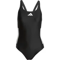 Direct Running Deal Get 54% Off Womens adidas 3Stripes Swimsuit
