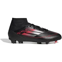 adidas F50 Mid League FG/MG Kids Noir Rouge Gris Chaussures de football adidas F50 League Mid FG