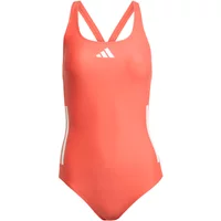 Women's one-piece swimsuit with a back cutout adidas 3-Stripes image 2