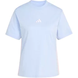 Women's Cotton T-Shirt With 3 Stripes Adidas