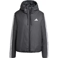 Women's hooded waterproof jacket adidas Essentials Climawarm 3-Stripes