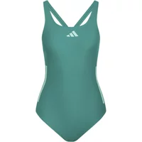 Women's one-piece swimsuit with a back cutout adidas 3-Stripes image 2