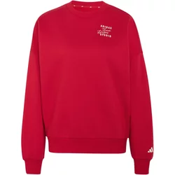 Women's Hooded Sweatshirt Adidas 3-Stripes Studio Fl