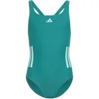 Girls' backless one-piece swimsuit adidas 3-Stripes image 2