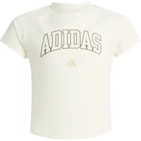 Girl's jersey athletic top adidas Collegiate Typography image 2