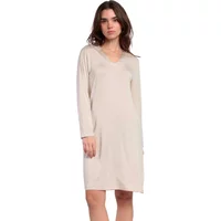 Long Sleeve Nightdress Women Admas Lisos