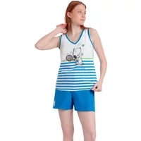 Women's pajamas Admas Peanuts Tennis Club