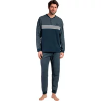 Long Sleeve Top and Trousers Set Admas Grigio