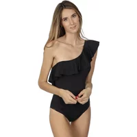 Women's one-piece swimsuit with side ruffles Admas