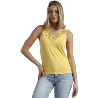 Lace neck women's T-shirt Admas